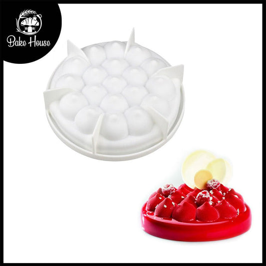 Silikolove Small Hill Tower Cream Silicone Mousse Cake And Baking Mold