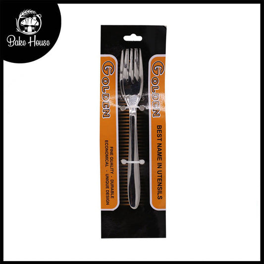 Simple Stainless Steel Dessert Fork 4Pcs Set