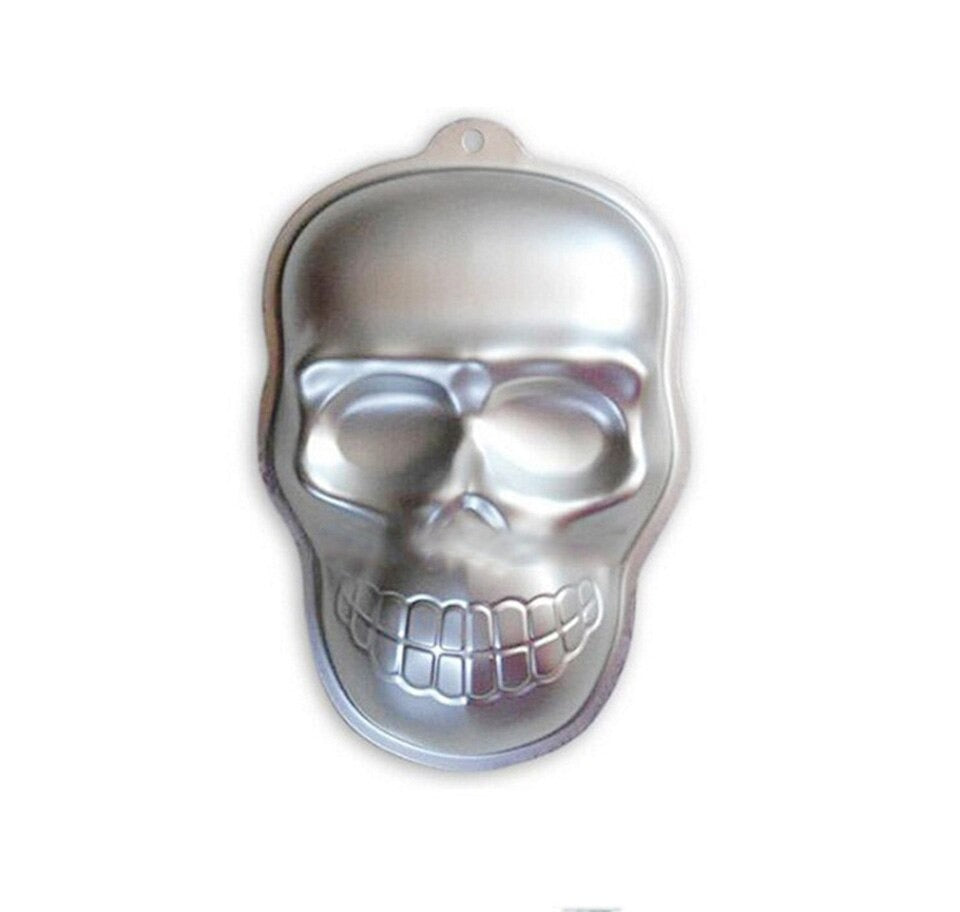 Skull Aluminium Cake Baking Mold