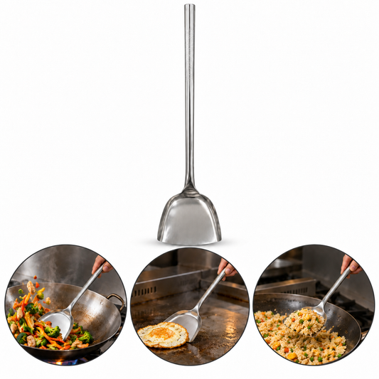 Stainless Steel Spatula Turner Steel (51.5cm / 20.4 Inch)