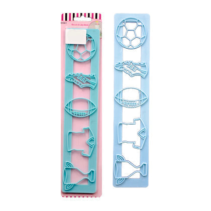 Soccer Series  Fondant Cutter Plastic