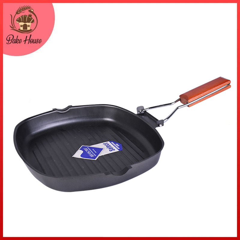 Square Grill Pan Non Stick 24 x 28 CM