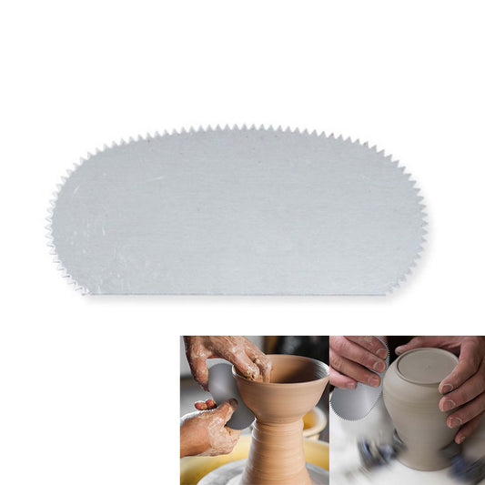 Stainless Steel Cake Comb Scraper (Pattern 7)