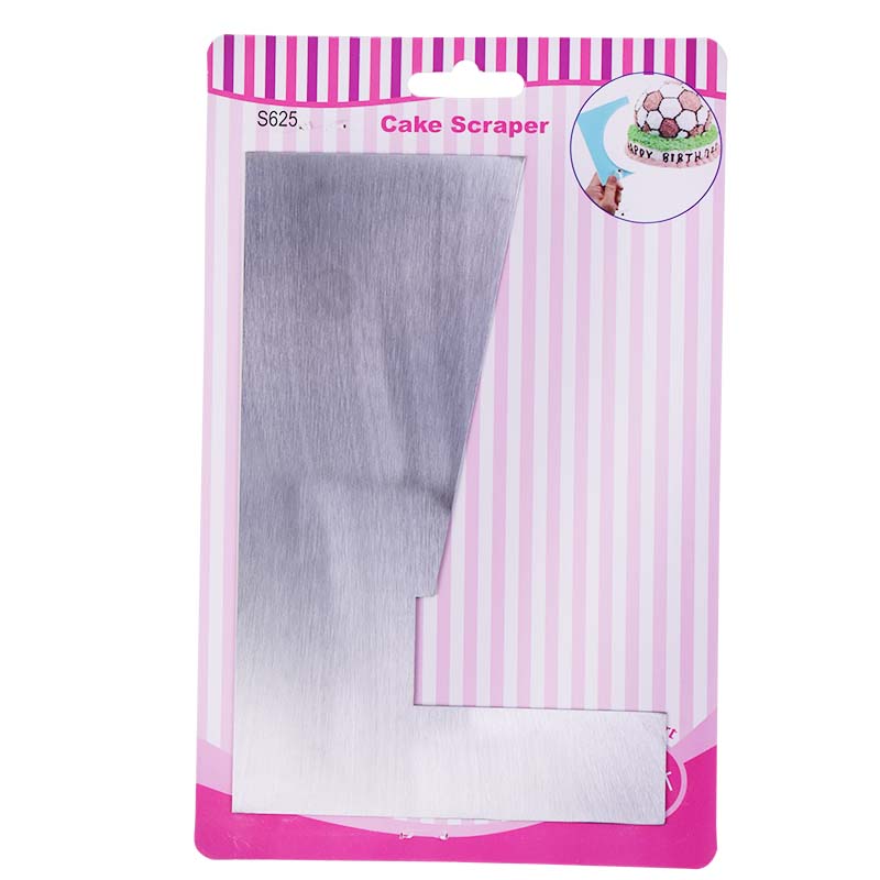 Double Sided Cake Edge Comb Stainless Steel