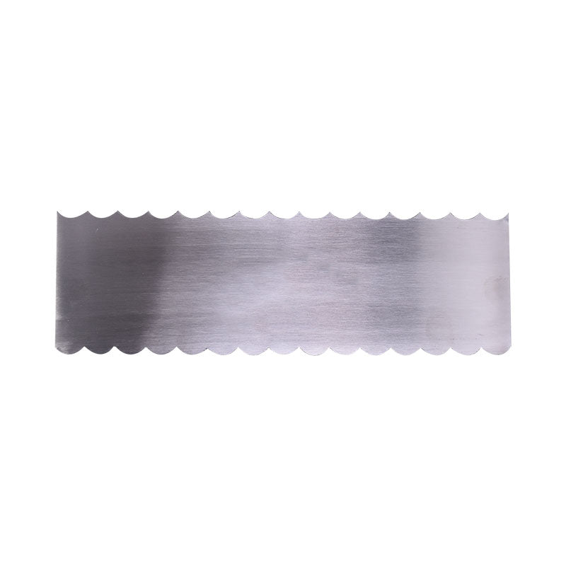 Double Sided Cake Edge Comb Stainless Steel