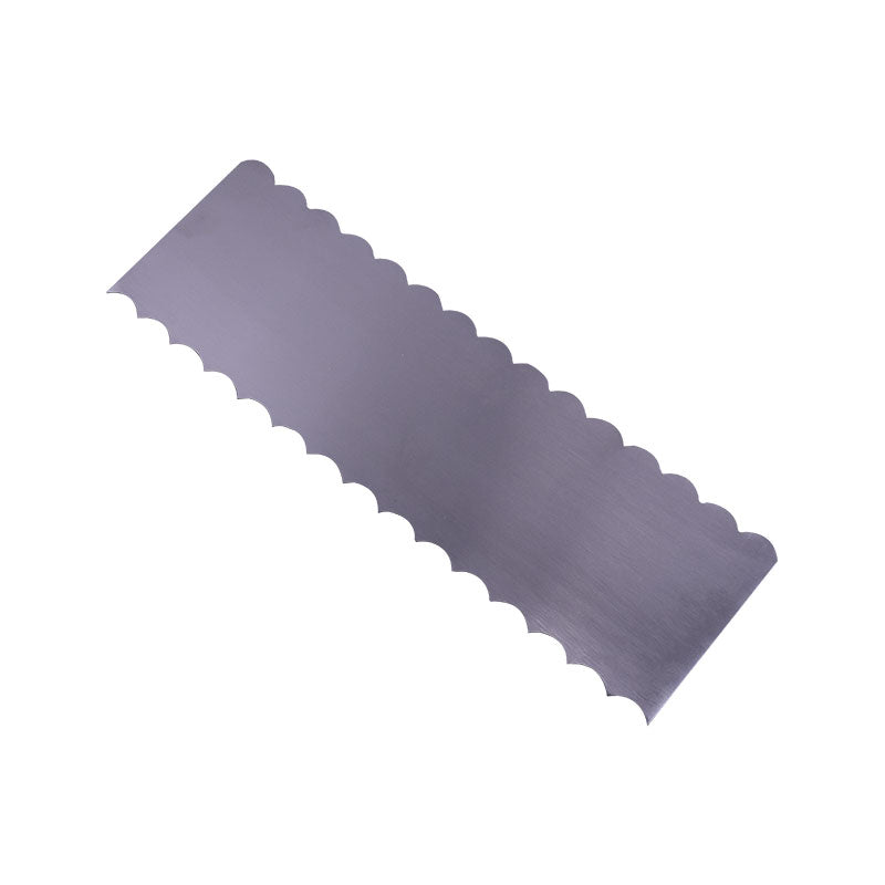 Double Sided Cake Edge Comb Stainless Steel