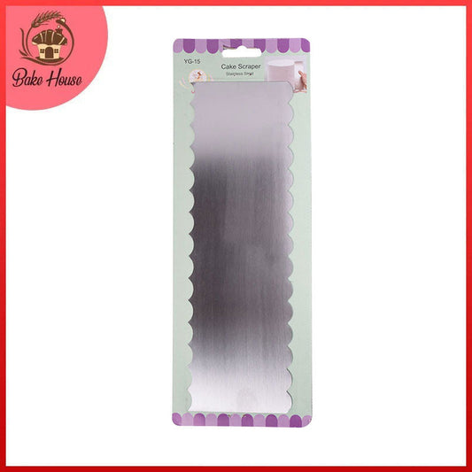 Stainless Steel Double Sided, Cake Edges Decorating Comb Design 15