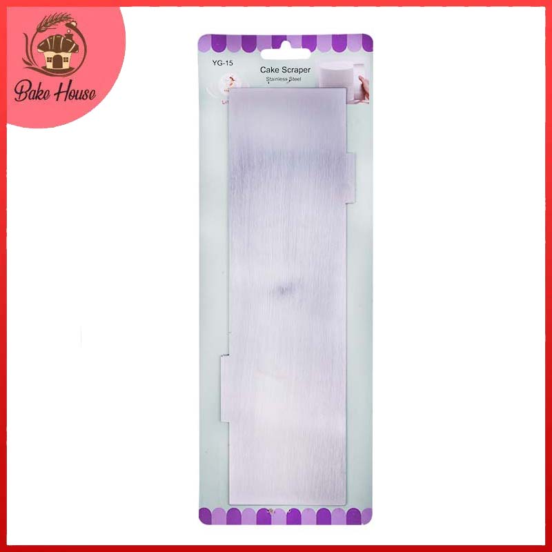 Double Sided Cake Edge Comb Stainless Steel
