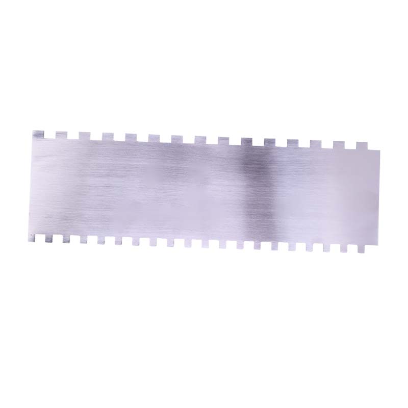 Double Sided Cake Edge Comb Stainless Steel