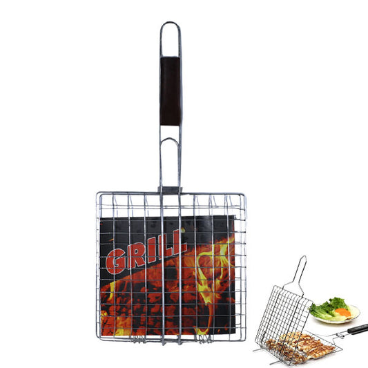 Stainless Steel Folding BBQ Grill (25x25x20)