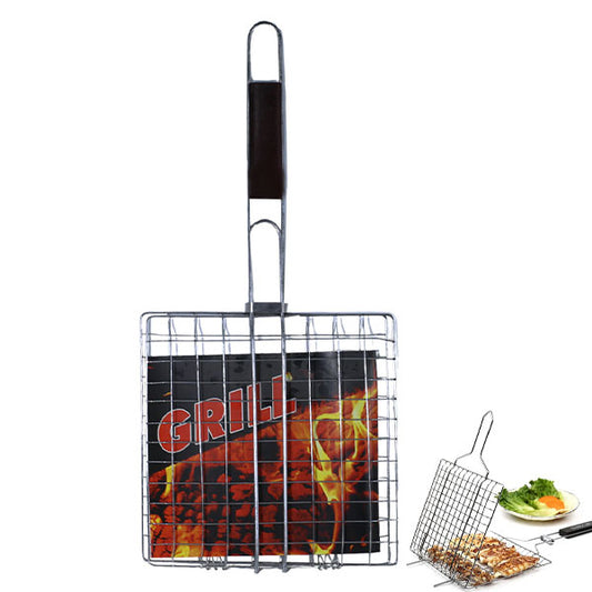 Stainless Steel Folding BBQ Grill (30x30x60)