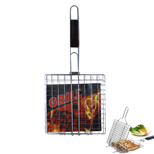 Stainless Steel Folding BBQ Grill (30x40x60)