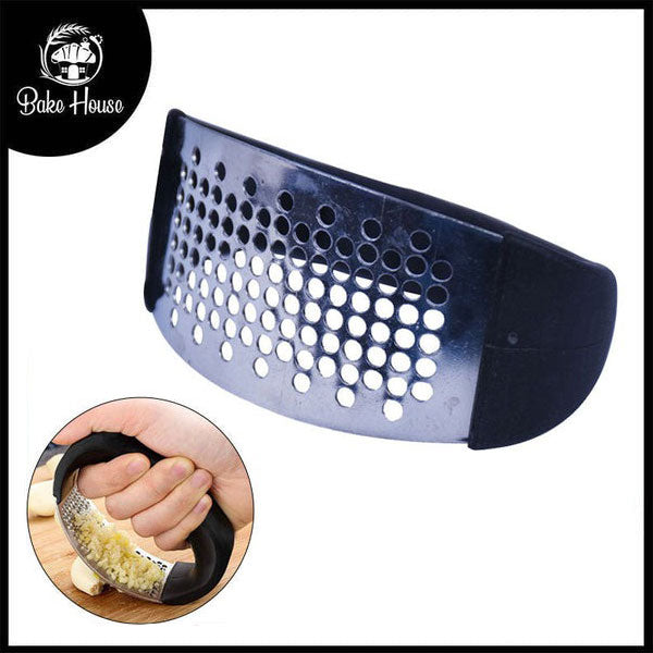 Stainless Steel Garlic Press Mincer Crusher