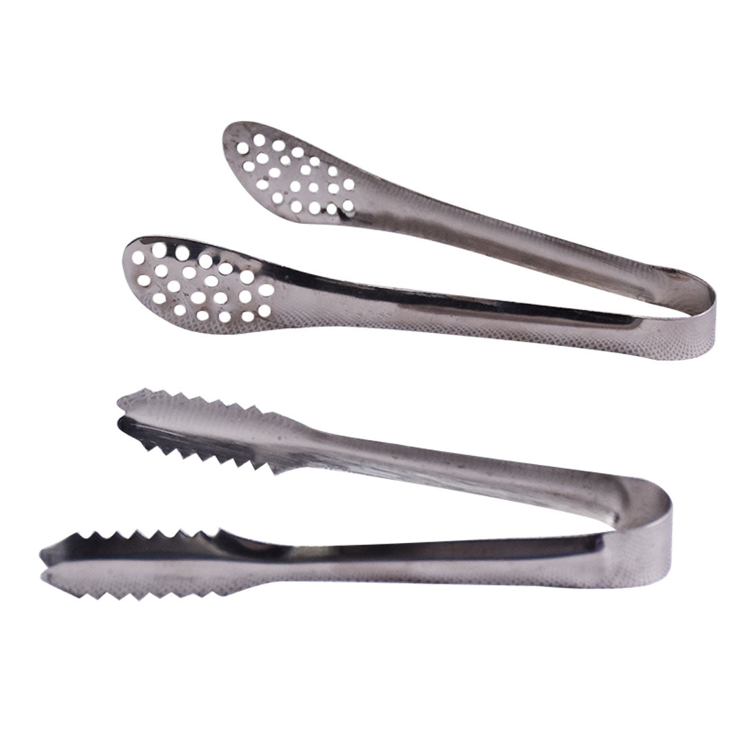 Stainless Steel Kitchen Small Tong 2Pcs Set (Design 03)