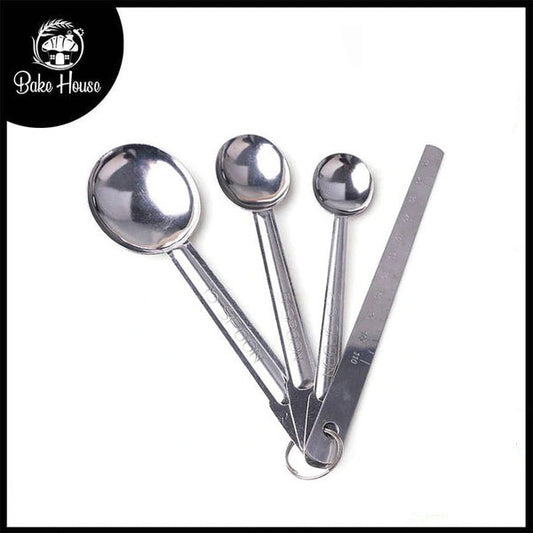 Stainless Steel Measuring Tool 4Pcs Set