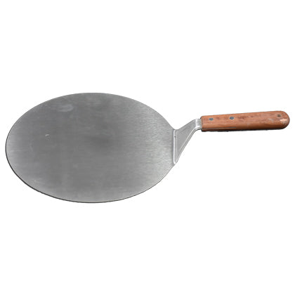 Stainless Steel Pizza Shovel Round With Wood Handle