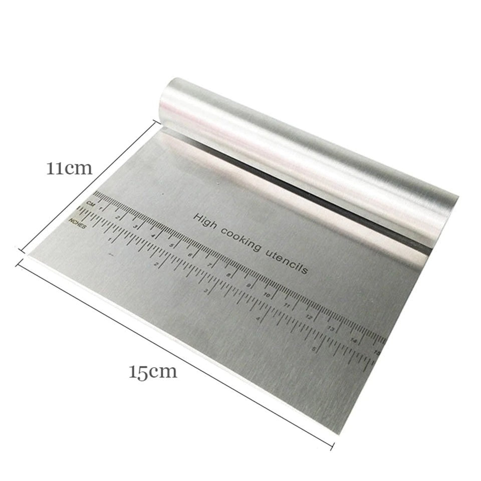 Stainless Steel Scraper And Dough Cutter 15CM