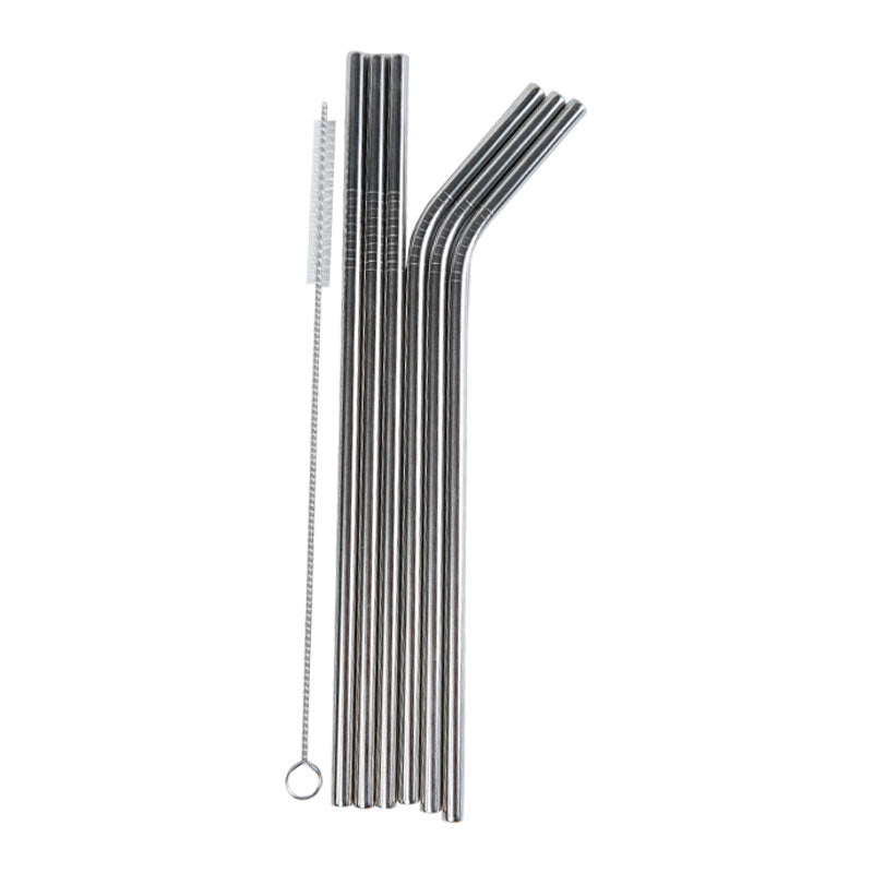 Stainless Steel Straws 7Pcs Set