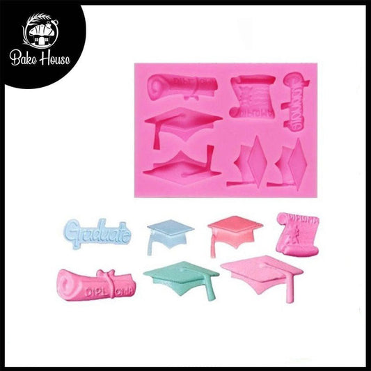 Graduation Series Silicone Fondant Mold 7 Cavity