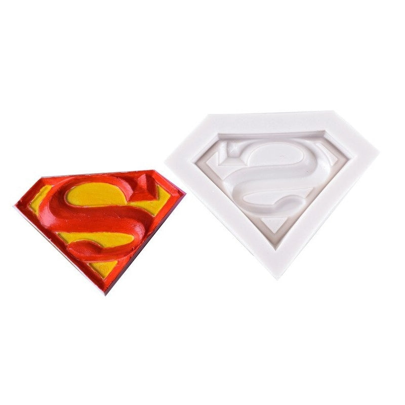 Superman Logo Silicone Fondant Mold