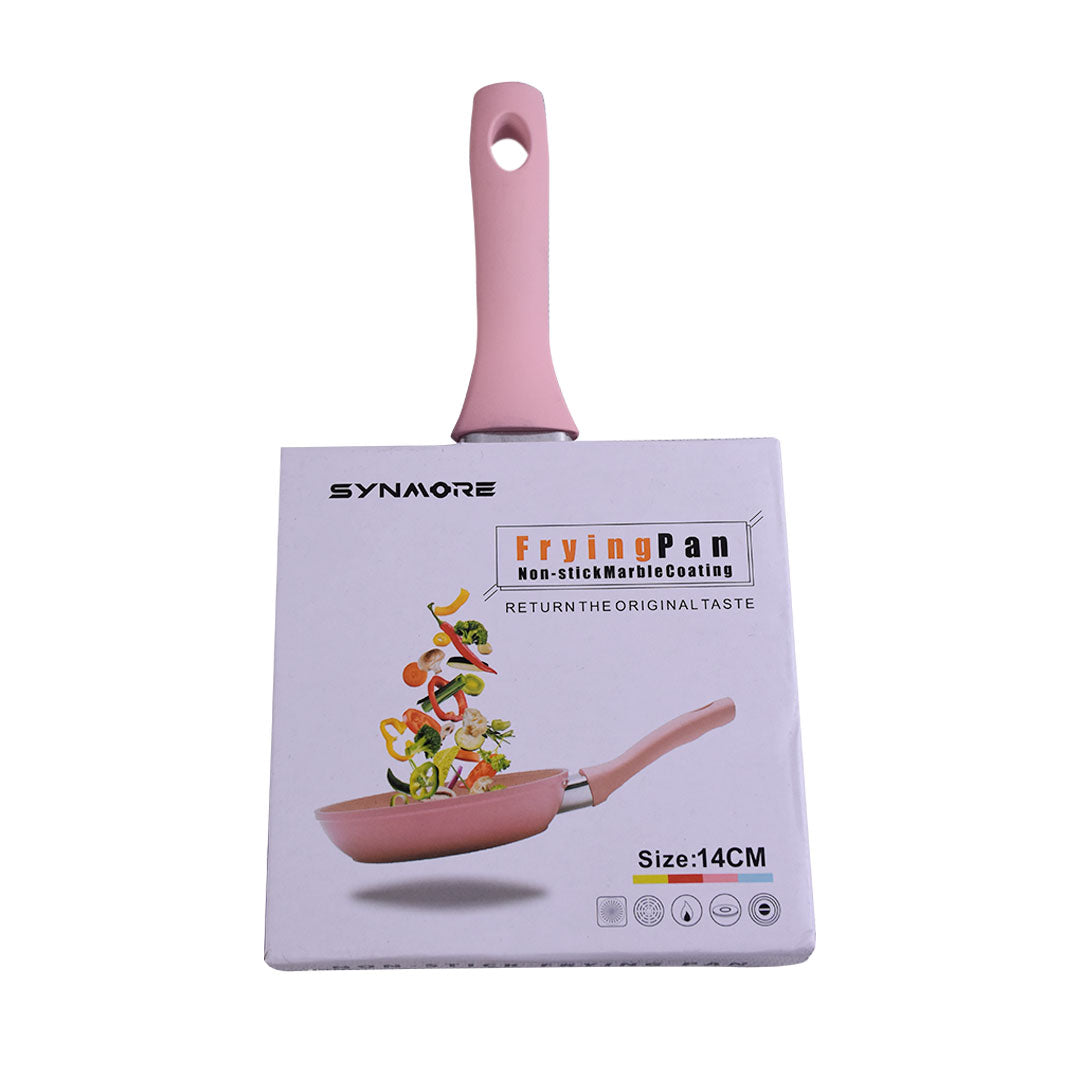 Synmore Non Stick Marble Coating Frying Pan 14cm