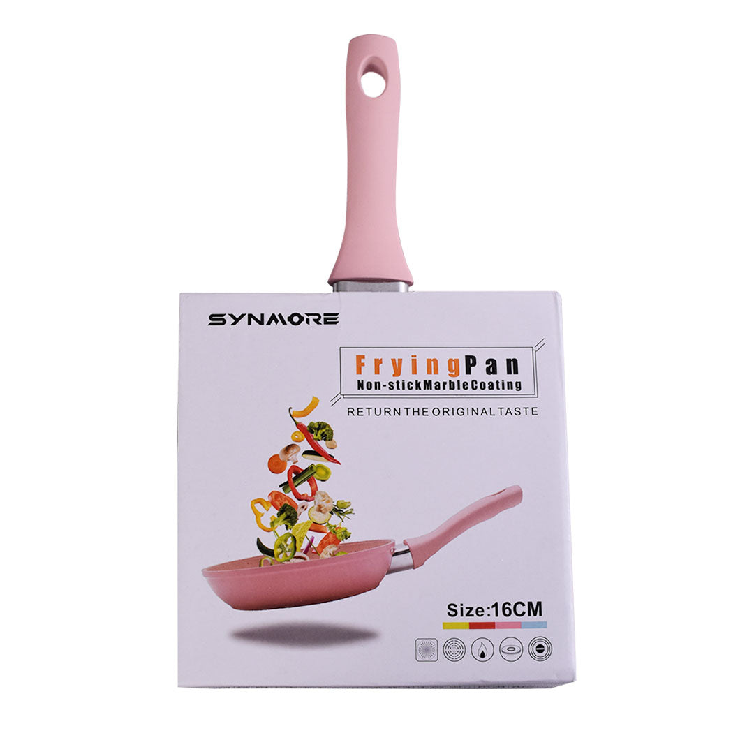 Synmore Non Stick Marble Coating Frying Pan 16cm