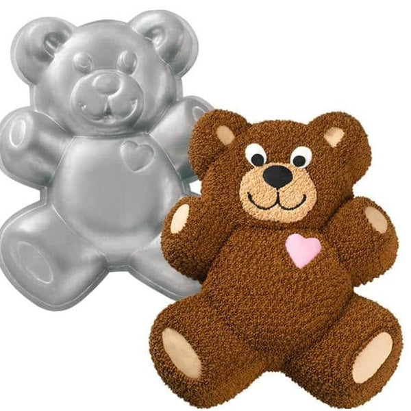 Teddy Bear Aluminum Cake Mold Large Size