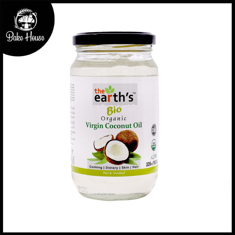 The Earth's Bio Organic Virgin Coconut Oil 320ml