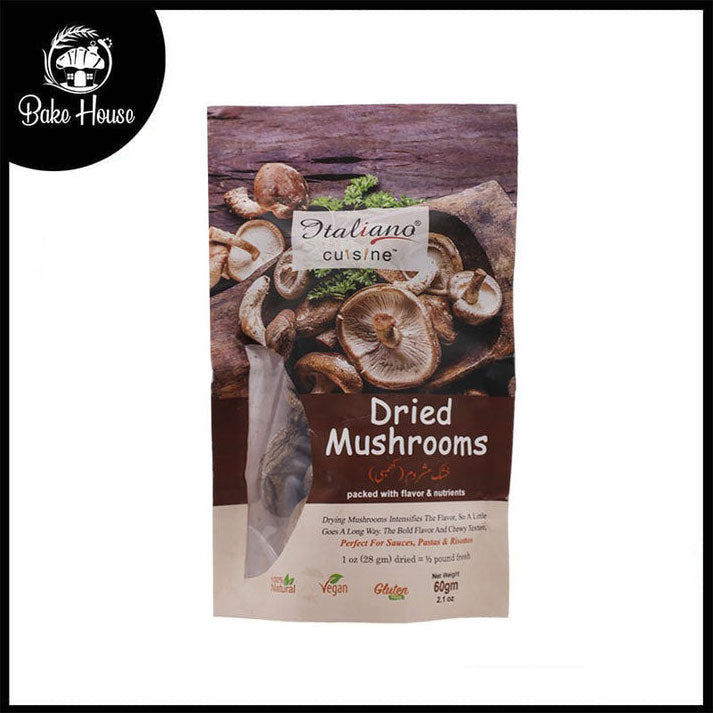 The Earth's Dried Mushrooms 60g