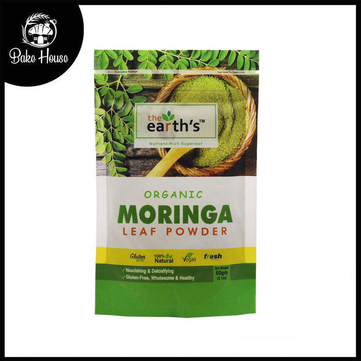 The Earth's Moringa Leaf Powder 60g