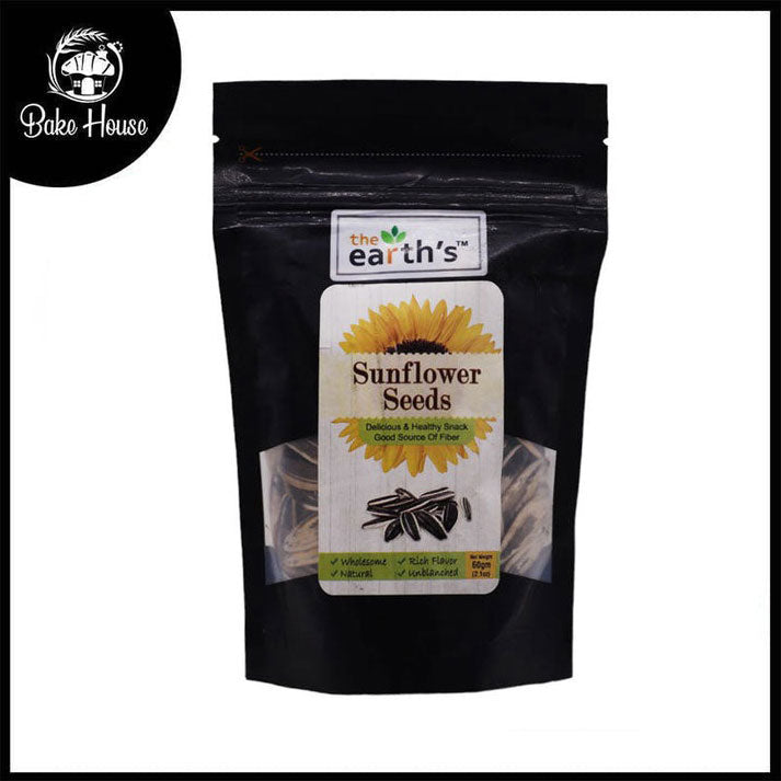 The earth's Sunflower Seeds 60g