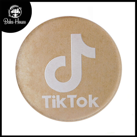 TikTok Fondant Stamp Plastic