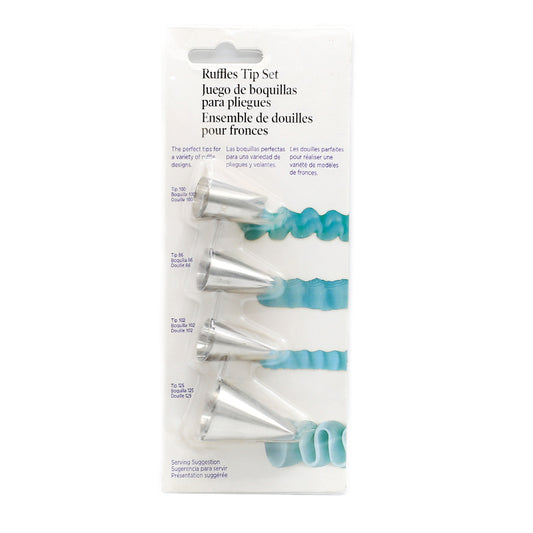 Tip (100,86,102,125) Icing Nozzle 4 Pcs Set