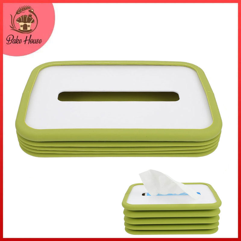 Silicone Retractable Foldable Tissue Holding Box