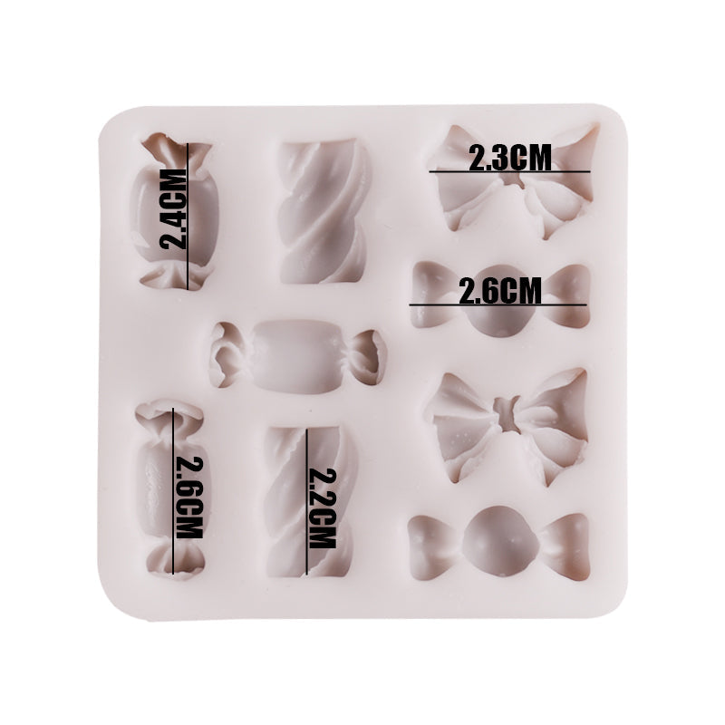 Toffee Silicone Fondant Mold 9 Cavity