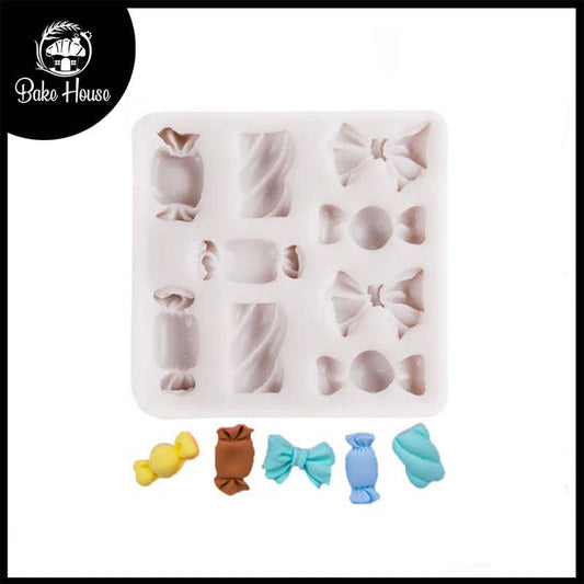 Toffee Silicone Fondant Mold 9 Cavity