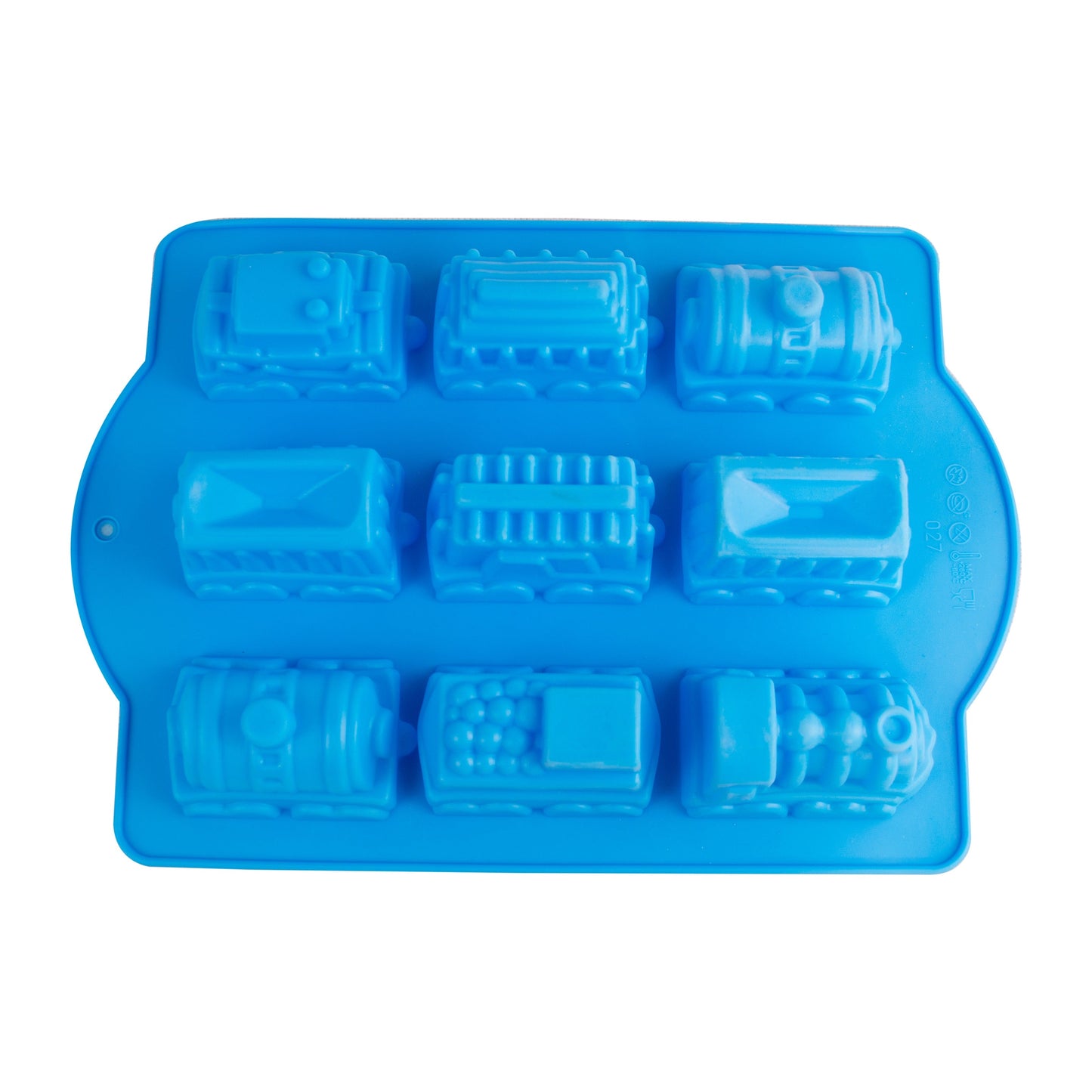 Train Silicone Baking Mold 9 Cavity