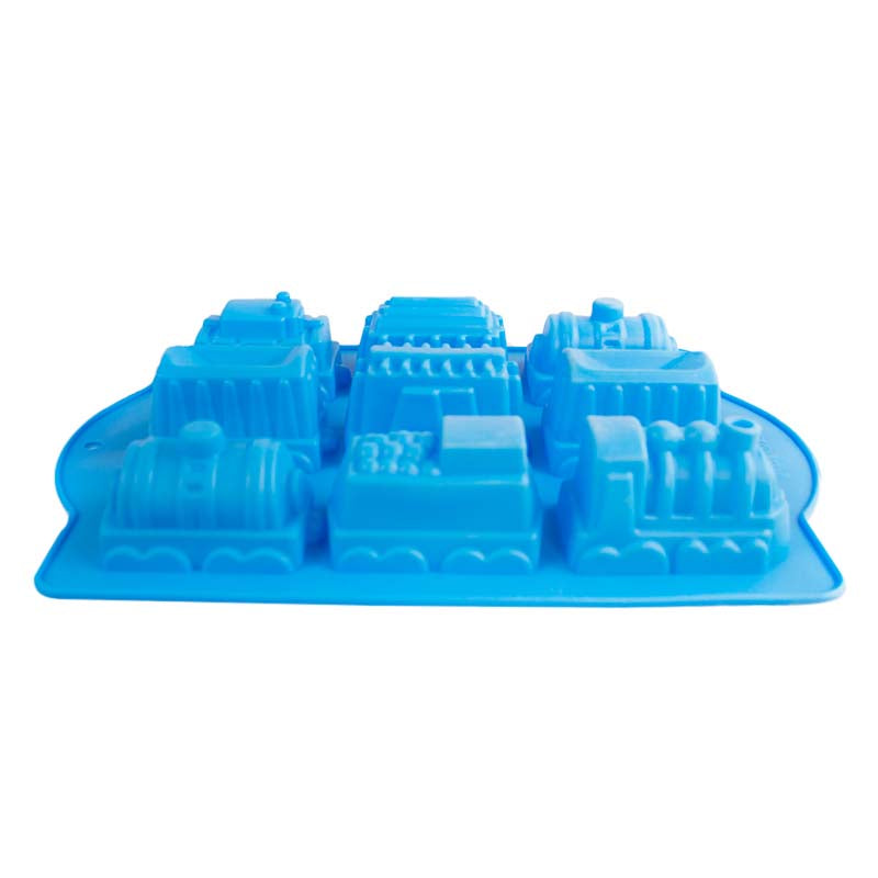 Train Silicone Baking Mold 9 Cavity