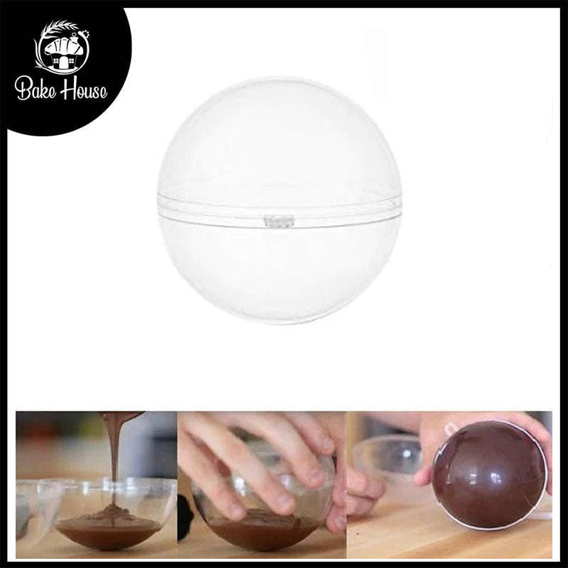 Transparent Chocolate Ball Plastic 4CM