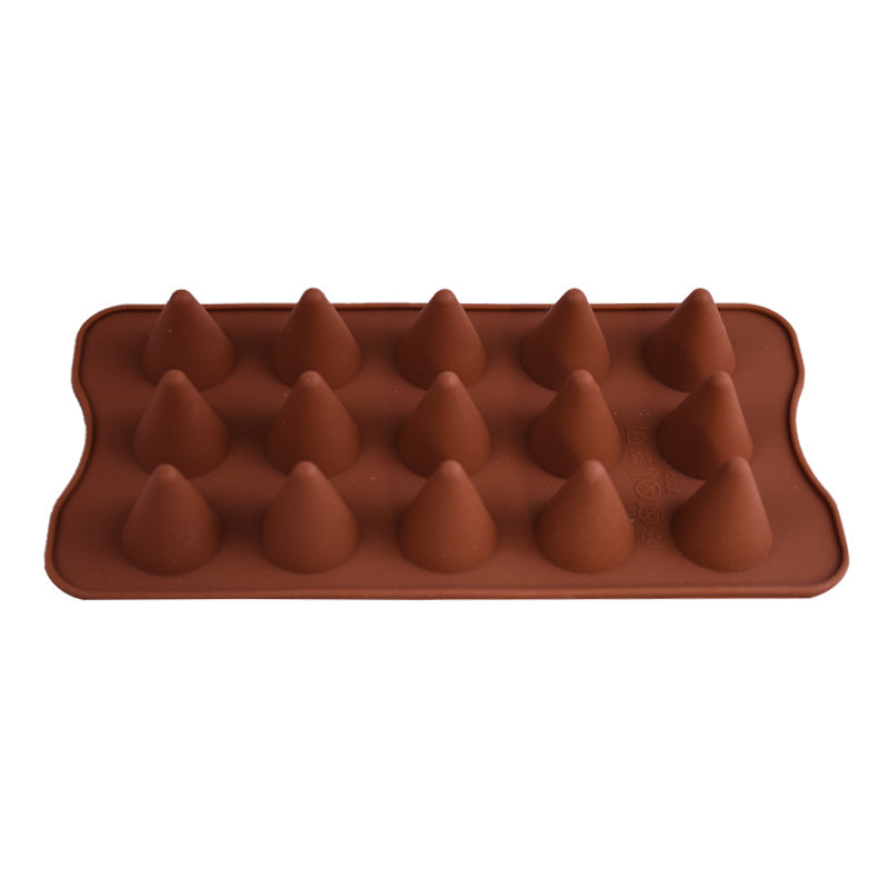Triangle Candy Silicone Chocolate Mold 15 Cavity