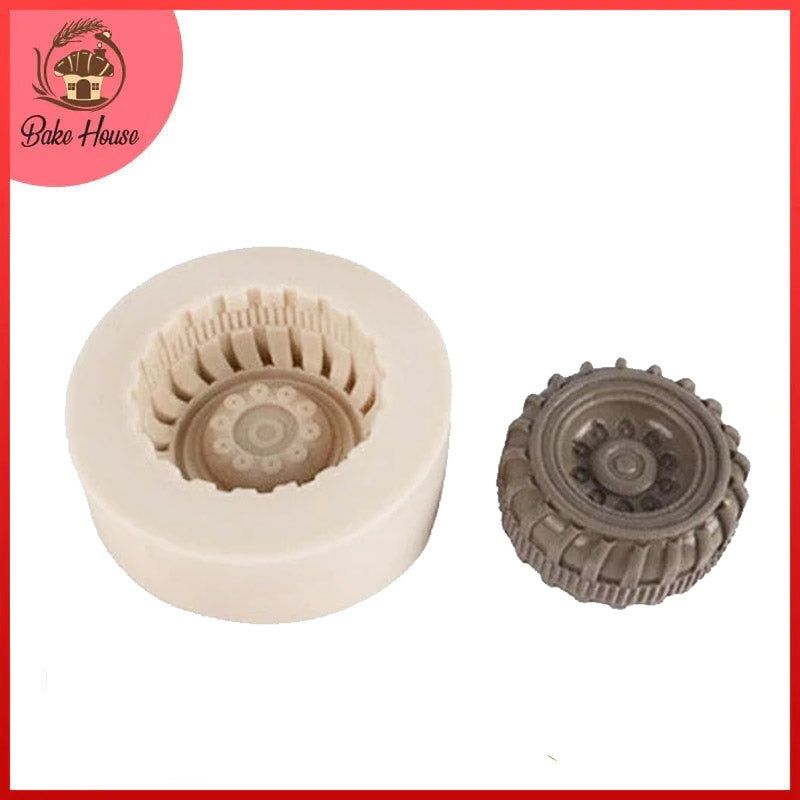 Truck Tyre Silicone Fondant & Chocolate Mold