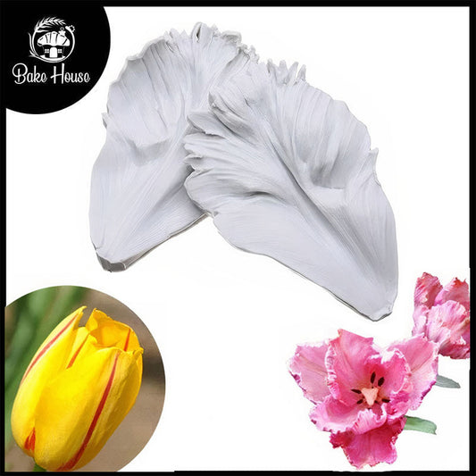 Tulip Petal Silicone Fondant Mold 2Pcs Set