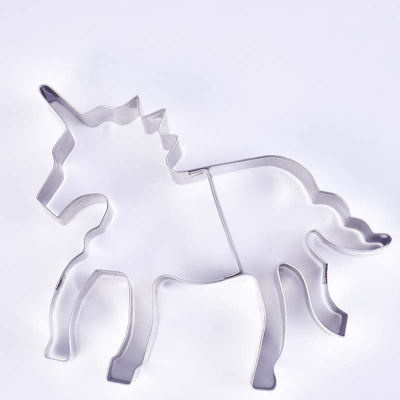 Unicorn Shape Fondant & Cookie Cutter Steel