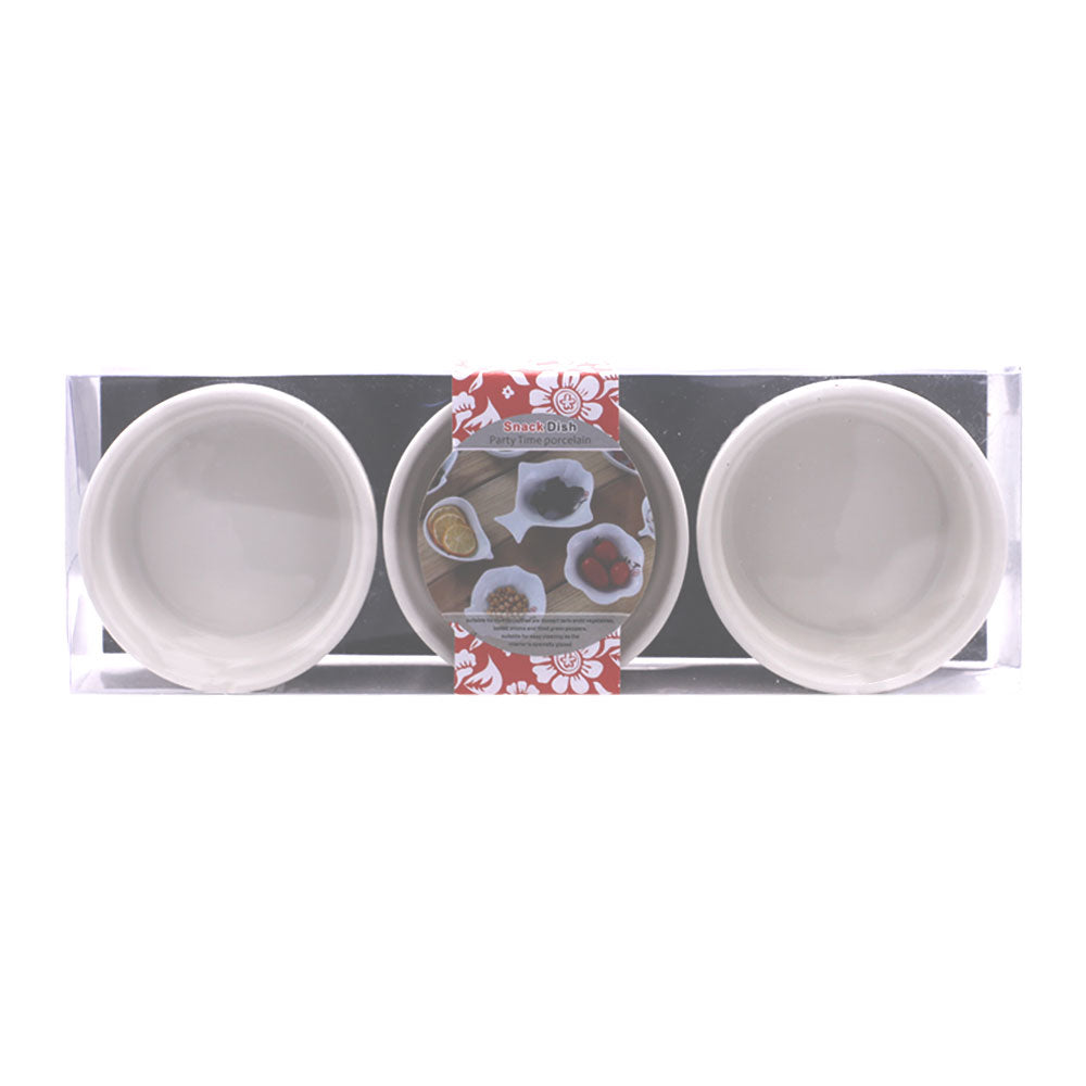 Ramekin Bowl Ceramic 3Pcs Set