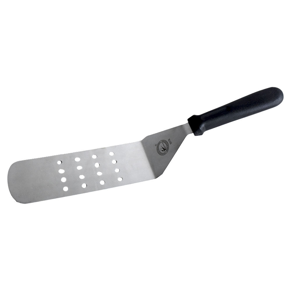 Barn Swallow Perforated BBQ Flipping Grill Spatula Black Handle