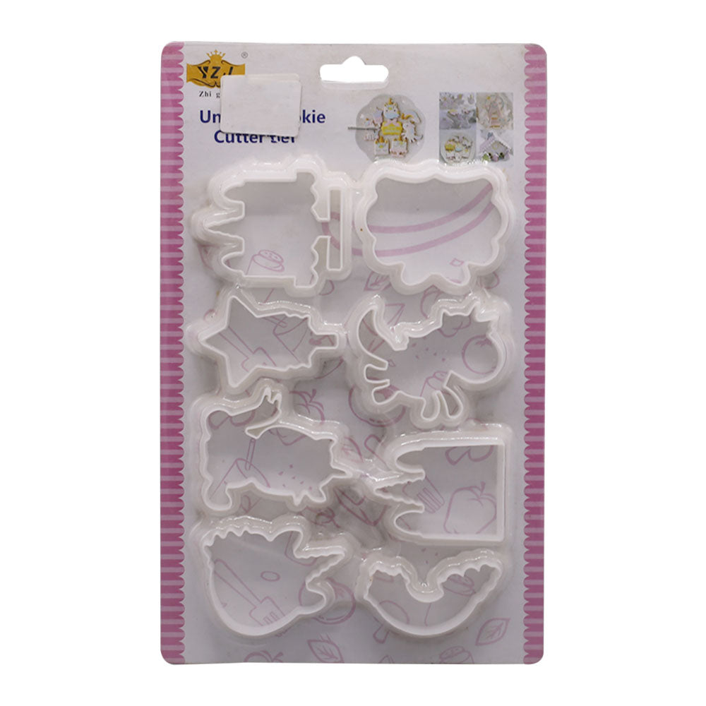 Animals Shape Fondant And Cookie Cutter 8Pcs Set