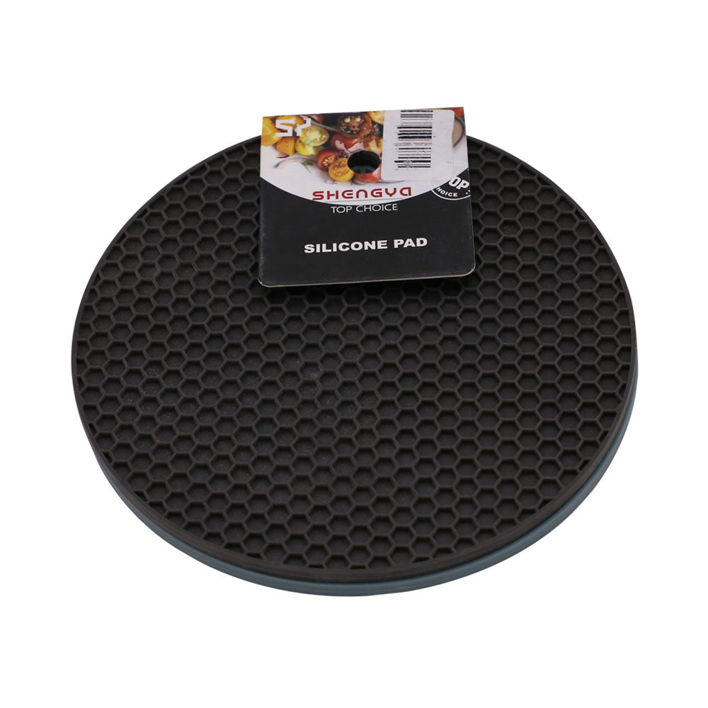 2pcs Round Hot Pot Mat Silicone