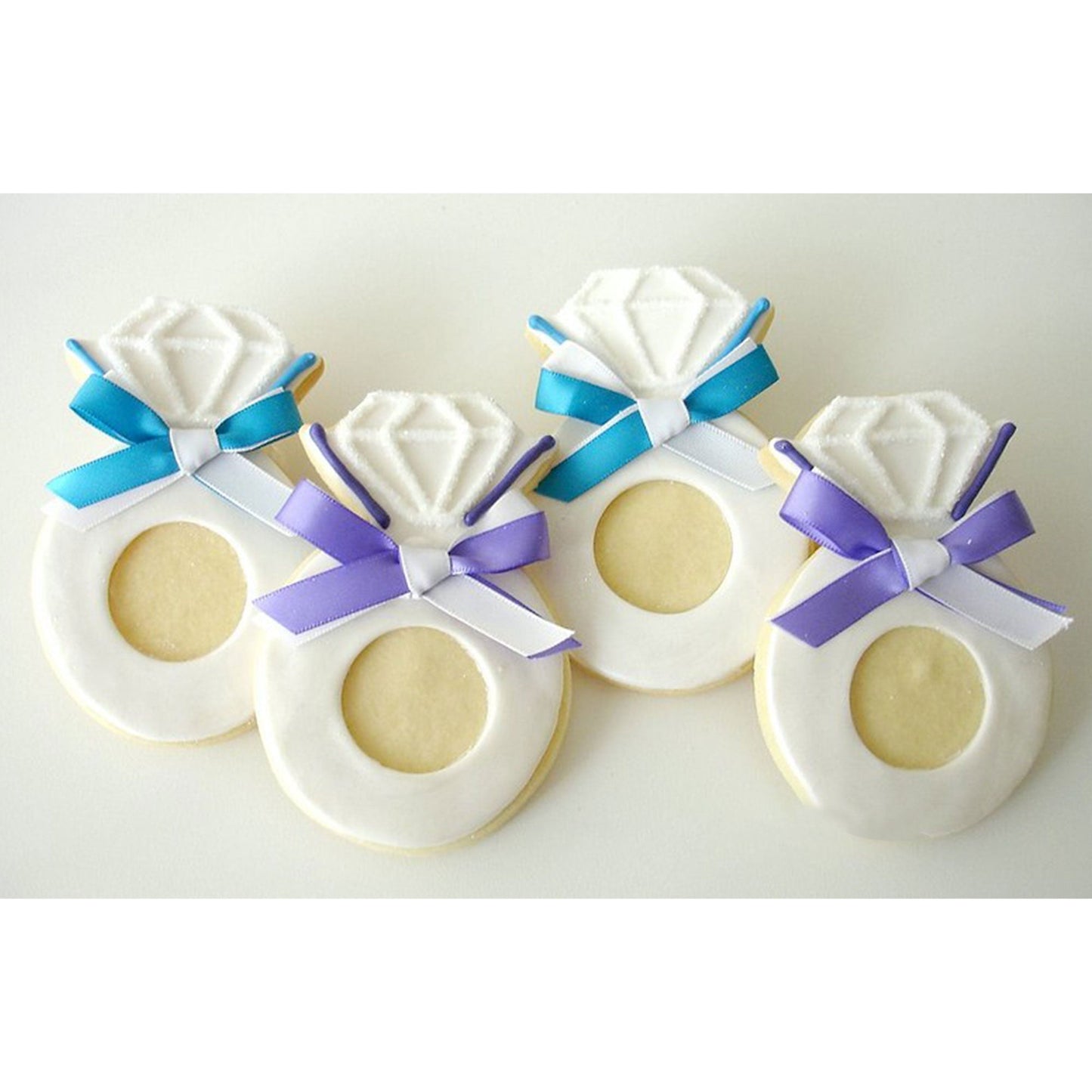 Dimond Ring Cookies & Fondant Cutter 2 Pcs