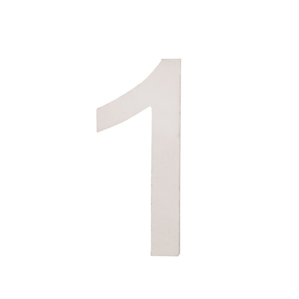 Freestanding Wooden Uppercase Number 1