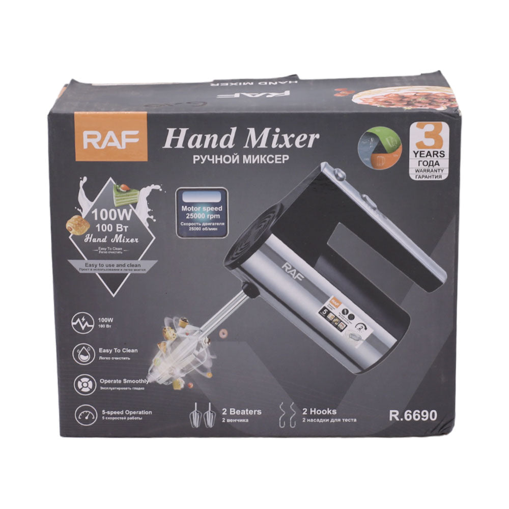 RAF Hand Mixer 100W (R.6690)